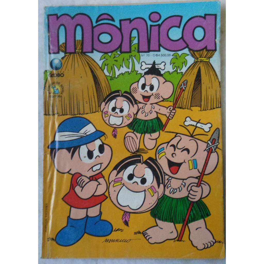 Hq Turma Da Mônica N° 70 Gibi Editora Globo