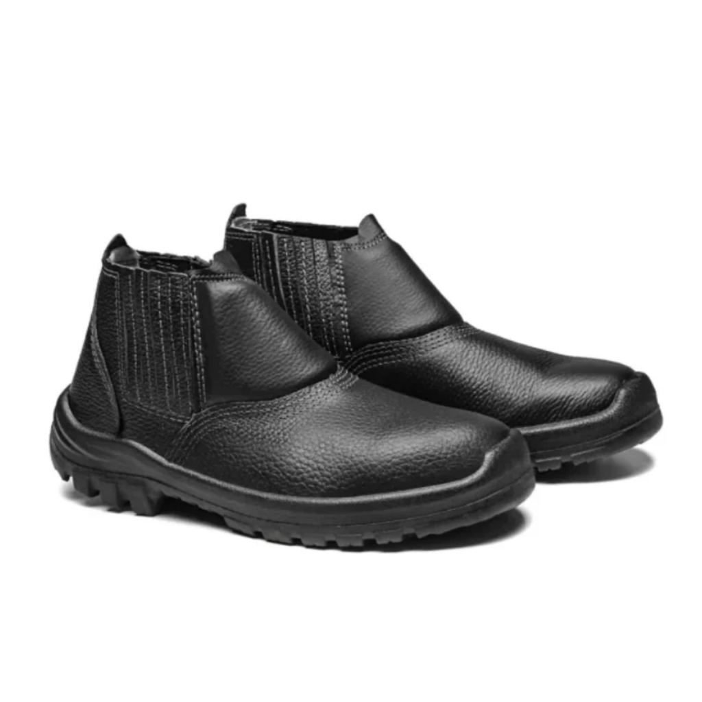 Bota Botina De Segurança Bracol Bico Composite Proteção Trabalho Epi CA Masculina Feminina