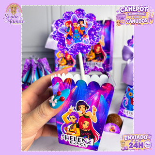 Cachepot personalizado Guerreiras do Kpop/ Aniversario guerreiras do Kpop/ Caixa Guerreiras do Kpop