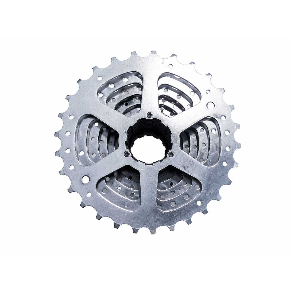 Cassete Catraca k7 9 Velocidades 11/32t Dentes Aço inoxidavel Bike Bicicleta Mtb Pedal Pulse Padrão Shimano HG — imagem 2 de 2