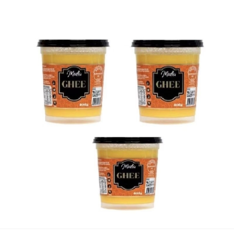 Manteiga Ghee - 400g- Kit com 3 unidades