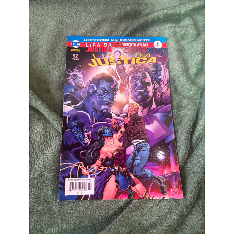 📚 HQ DC Renascimento – Liga da Justiça #7: Liga da Justiça vs. Esquadrão Suicida 📚