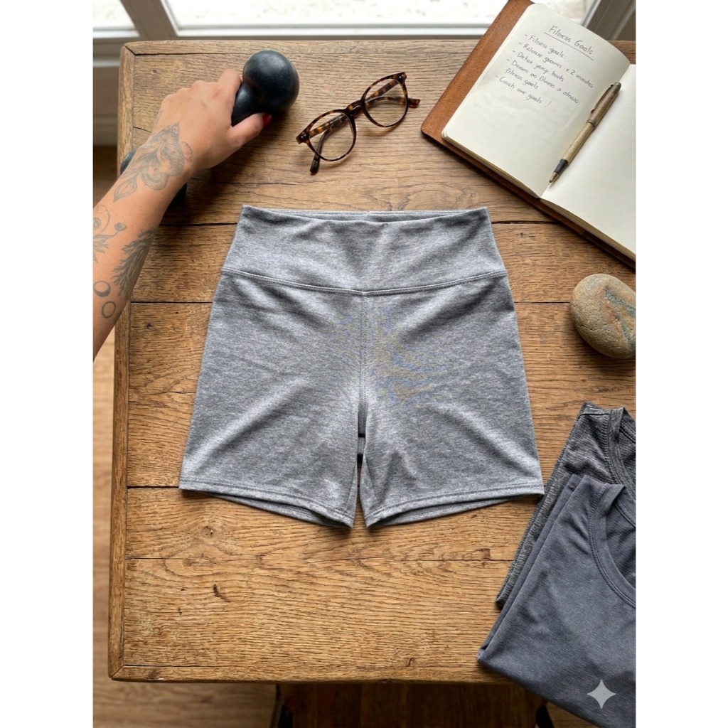 Short Legging Curto Fitness Academia Levanta Bumbum Cintura Alta Short Pijama