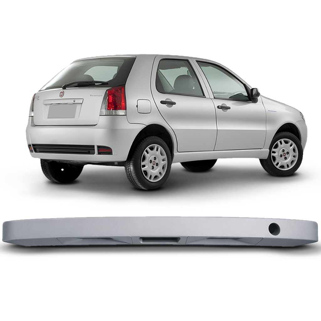 Moldura Puxador Palio G3 2004 a 2017 Friso Porta Malas Primer Com Furo Chave