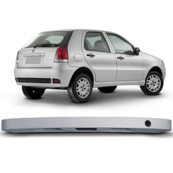Moldura Puxador Palio G3 2004 a 2017 Friso Porta Malas Primer Com Furo Chave