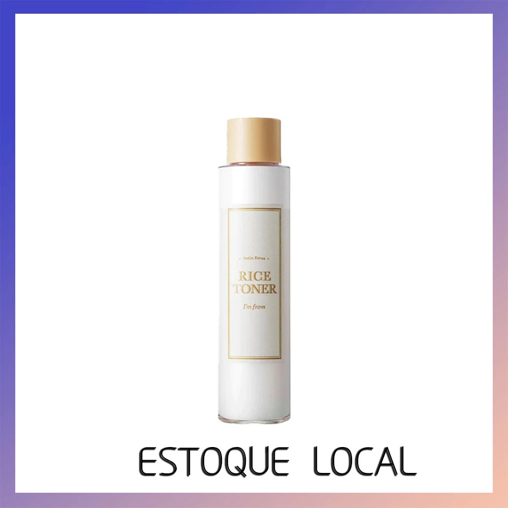 [I'm from] Tônico de Arroz 150ml Luminosidade Hidratação.
