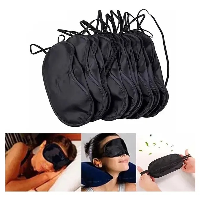 Kit Com 30 Máscaras Para Dormir Tapa Olhos Revenda Atacado