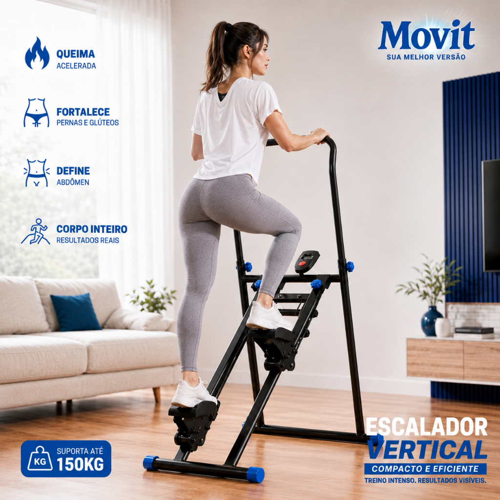 Simulador De escada e Caminhada Dobrável Queima De Gordura Kit Treino Em Casa Suportar 150KG