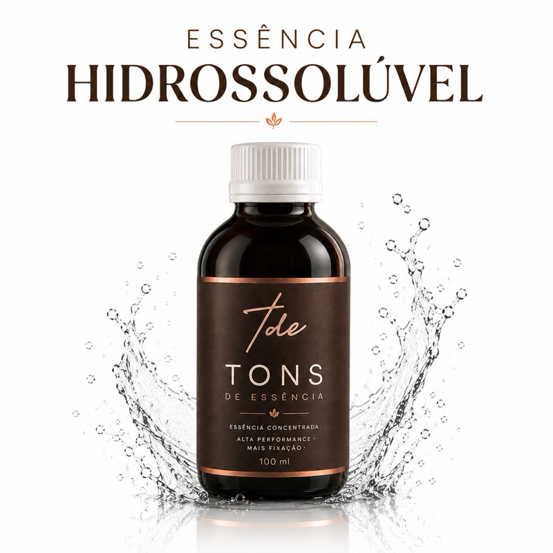 Essência concentrada Hidrossolúvel 100ml