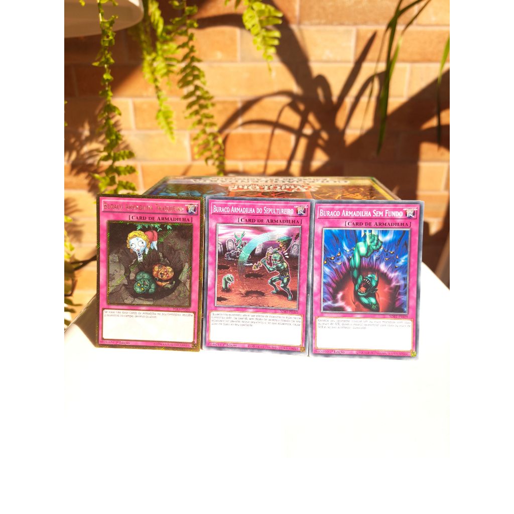 Cartas Yu-Gi-Oh - Buraco Armadilha (Trap Hole) - Konami Original