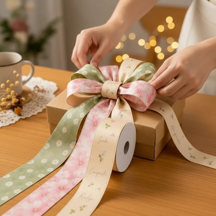 Kit Fitas Fracionadas Floral Romântico 32mmx10metros - Mais vendida