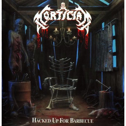 Mortician – Hacked Up For Barbecue CD (Blue Disc)