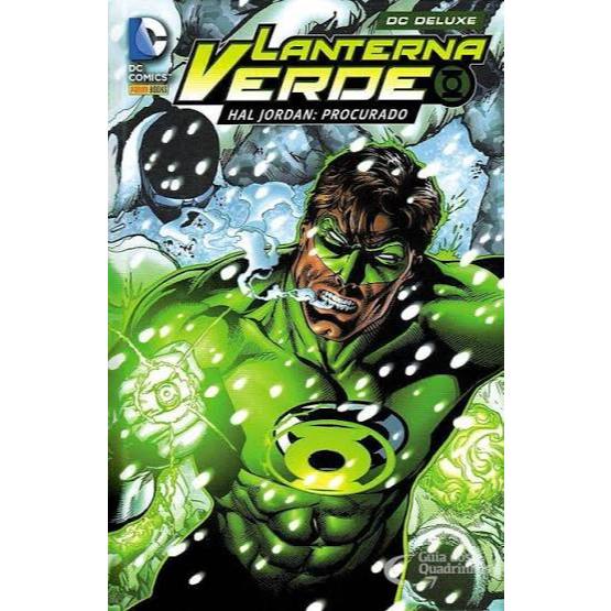 HQ Lanterna Verde Hal Jordan Procurado DC Deluxe Panini