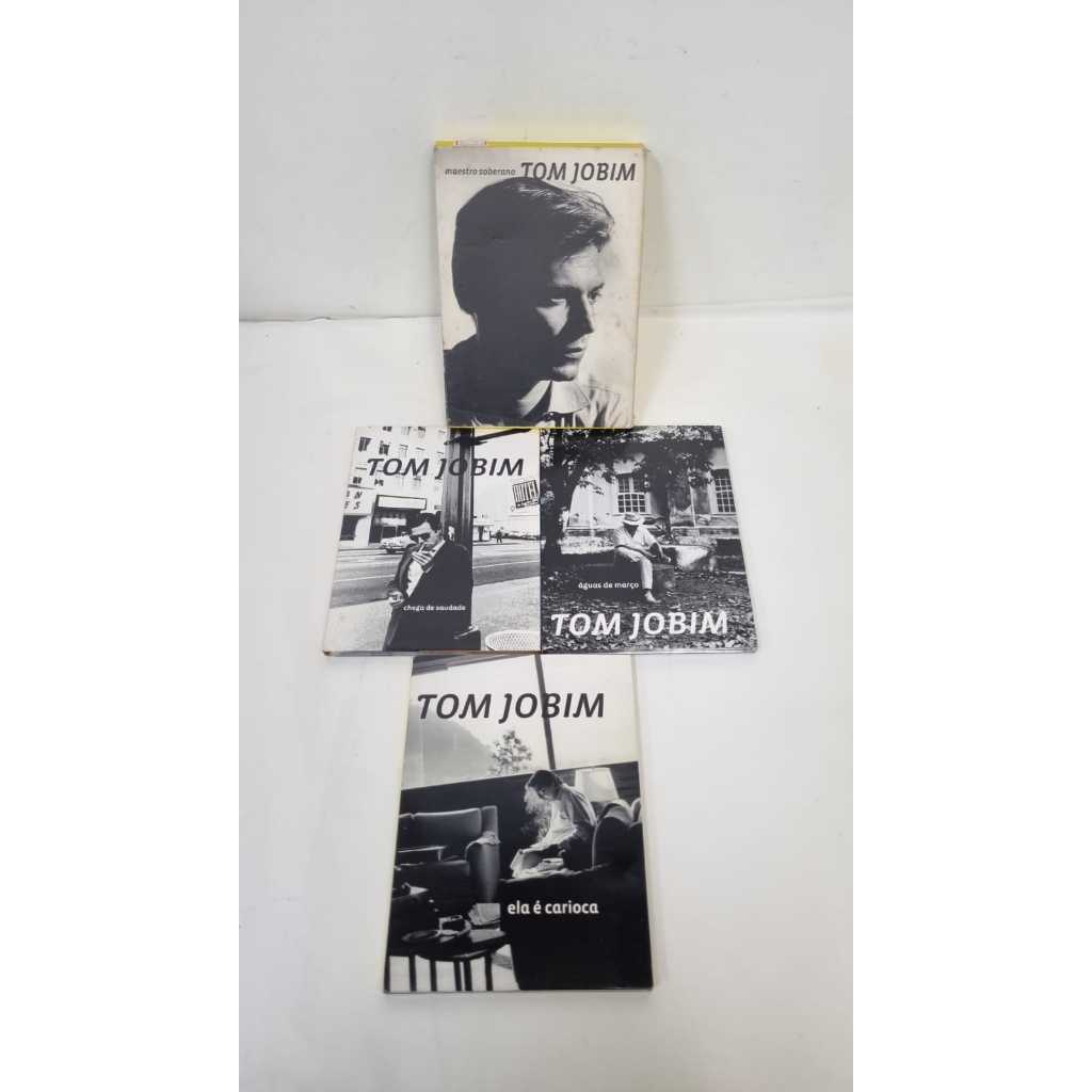 Dvd Box 3 Mídias: Maestro Soberano Tom Jobim - D0152