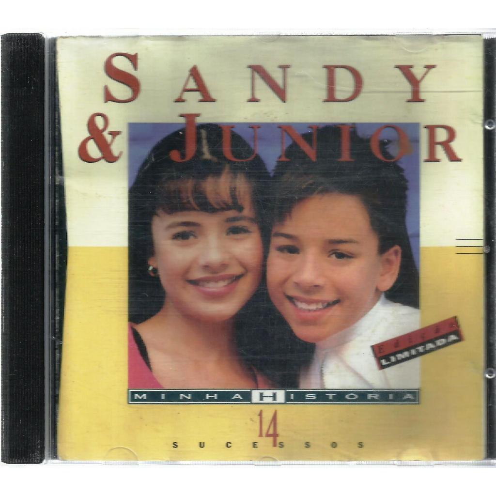 1616 Mcd- Cd 1997- Música- Sandy E Junior- Minha História