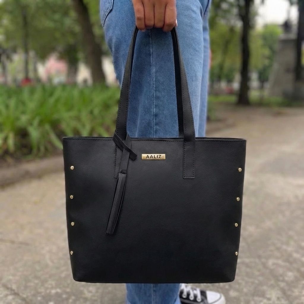 Bolsa Sacola Feminina Couro Sintetico Dia a Dia Elegante Alça de Ombro
