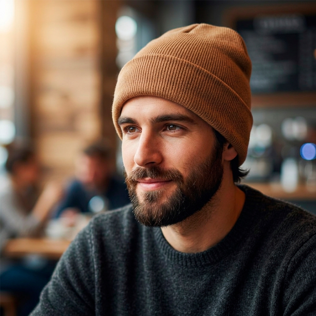 Kit 2 Toucas Beanie Inverno Unissex Adulto Gorro Touca Masculina Feminina Lisa Frio Polibrinq · foto 2