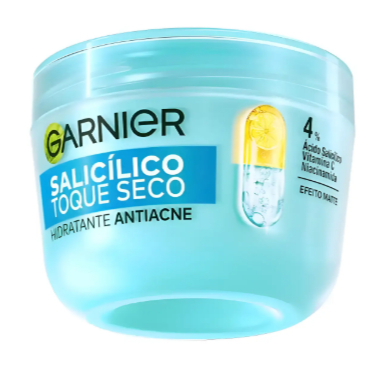 Hidratante Facial Antiacne Salicílico Toque Seco 85g Garnier