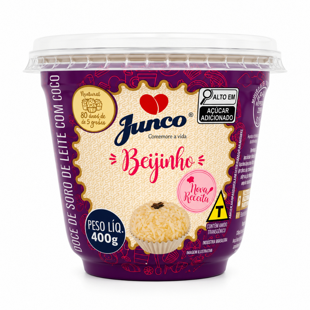 Junco Beijinho Pronto 400g