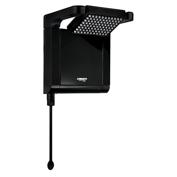 Chuveiro Ducha Lorenzetti Acqua Star Ultra Cor Preto