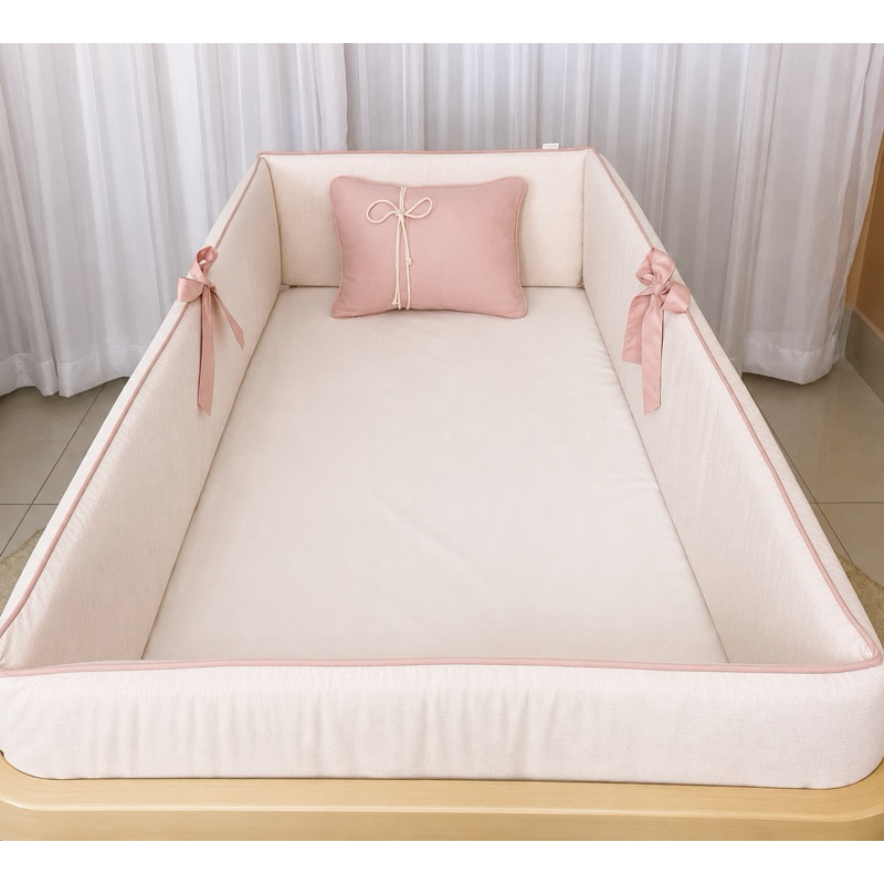 kit 4 PEÇAS PROTETOR ESPUMA reta para seu kit berço menina e menino
