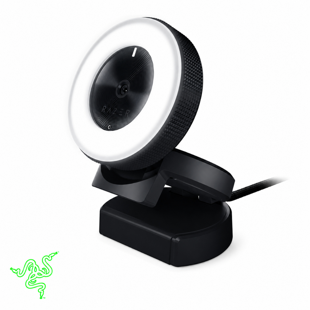 Câmera web Razer Kiyo Full HD 30FPS cor preto