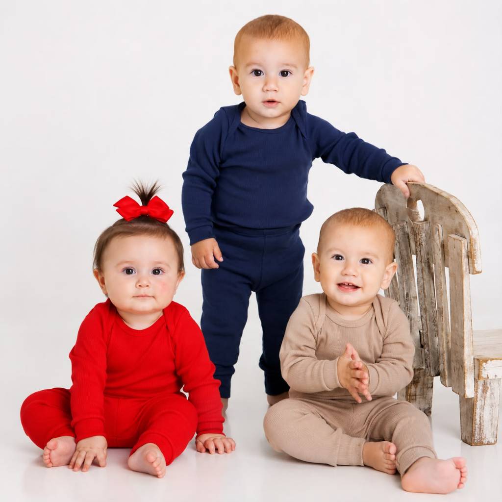 Kit 6 Peças Body+Calça Pagão Ribana Bebê Menino Roupa Infantil menino RN ao 3 anos