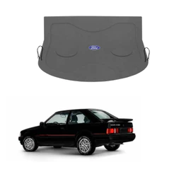 Tampão Porta Malas Ford Escort Hobby 1987 a 1996 R-Acoustic Bagagito Carpete Grafite