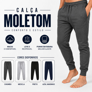 "Calça Moletom Peluciada: 50% OFF! 🛍️"