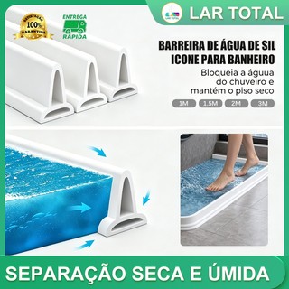 1m 1,5m 2m 3m Vedante silicone impermeável banheiro, barre água prático para uso doméstico