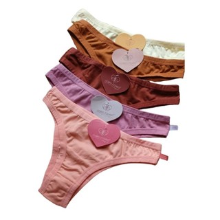 kit 3 calcinha de algodão da marca corpo colado