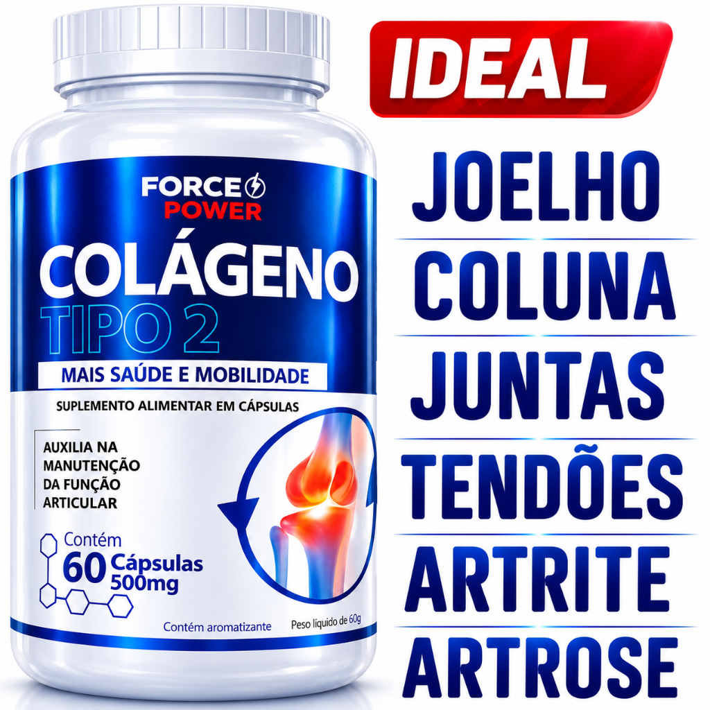 Colageno Tipo 2 ORIGINAL para Joelho Artrose Articulação