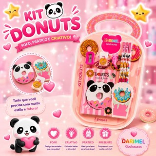 FOFY Kit Panda Donuts 7 peças