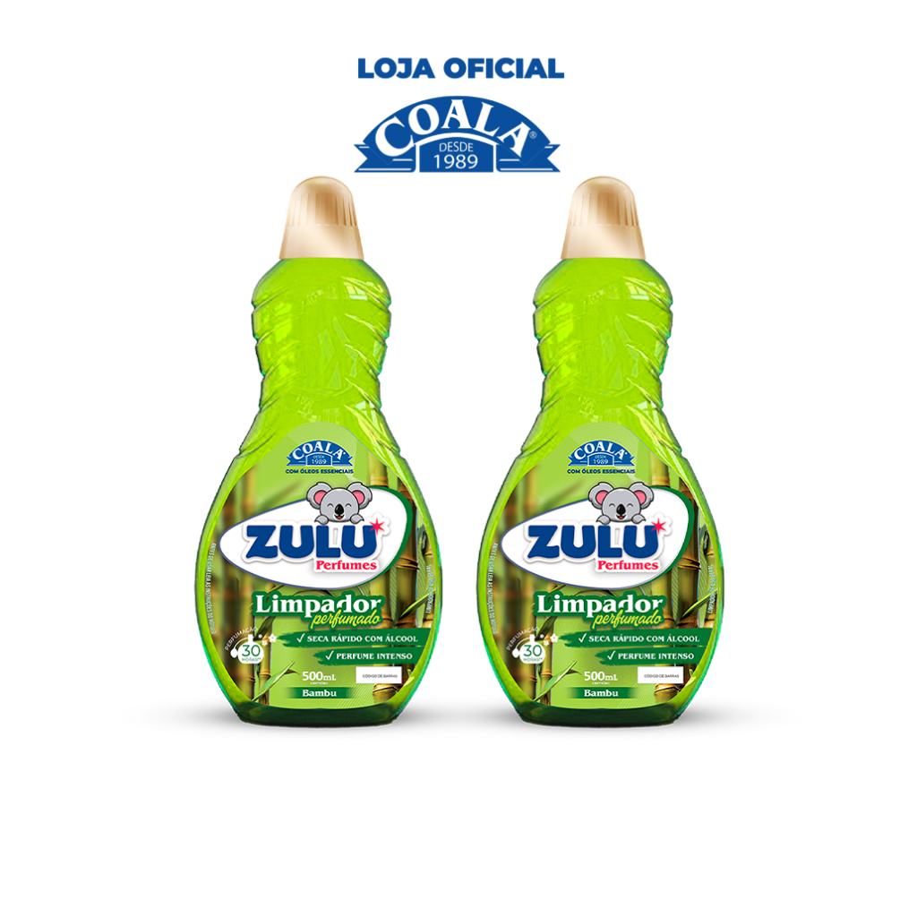 kit Limpador Zulu Perfumes Bambu 500 ml