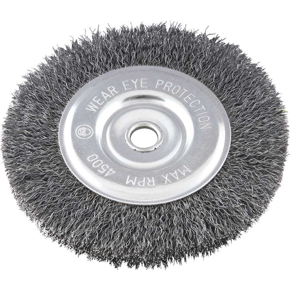 Escova Circular Aço Carbono Ondulada 6" x 1/2" x 5/8" - Vonder — imagem 2 de 2