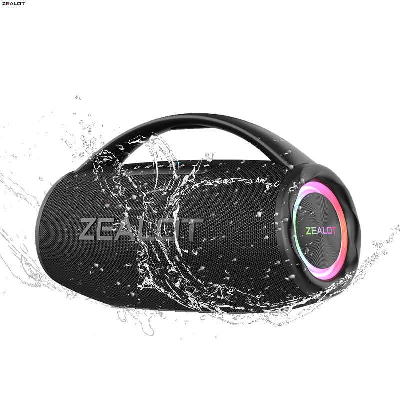 【Envio Imediato】S97 Som HiFi 4 Alto-falantes | 80W, 16000mAh, Caixa de som Outdoor IPX6, Tipo-C,#caixa de som grande
