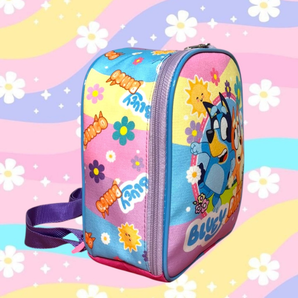 Lancheira Térmica Escolar Infantil Bluey E Bingo Crianças — imagem 2 de 2