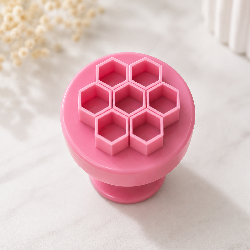 Detalhes do Kit Carimbos para Brigadeiro Docinho Abelha com 4 Peças Confeitaria Doces Pasta Americana