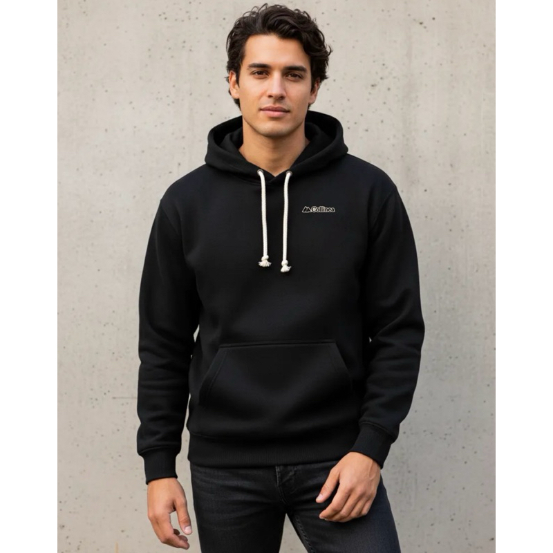Casaco Moletom algodão flanelado para inverno Collinea