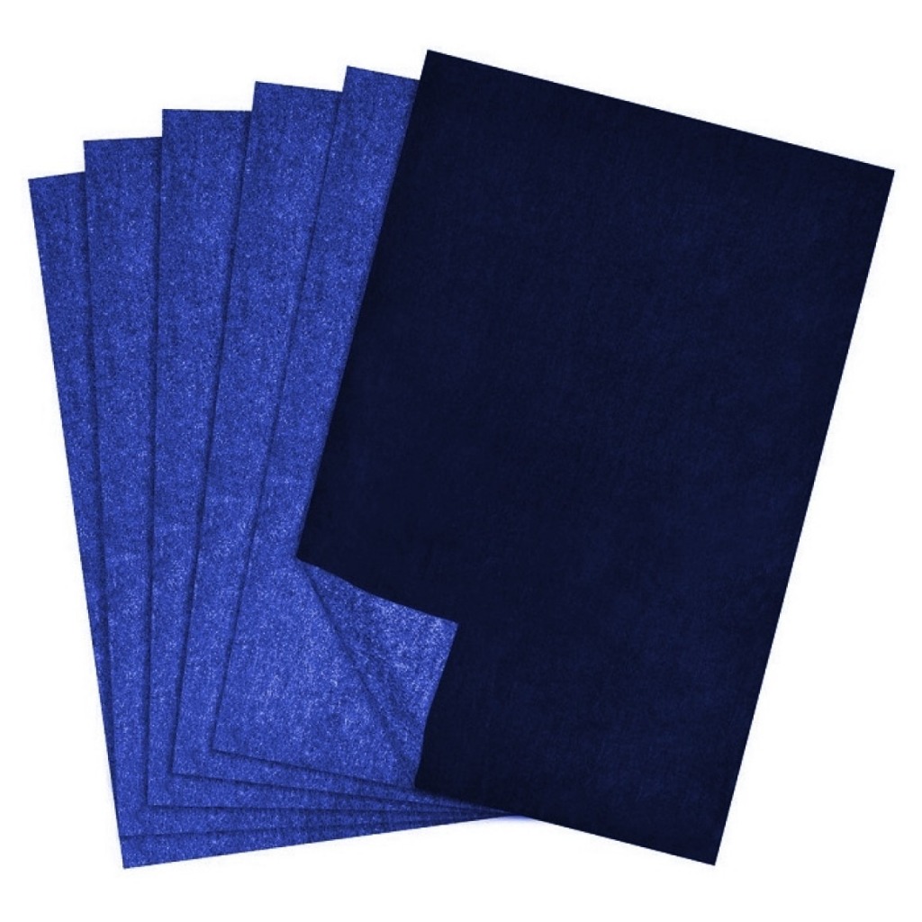 CIS Papel Carbono para Manuscrito Azul 21x29,7cm 5 ou 10 folhas