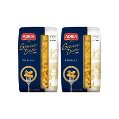 Kit 2un Macarrão Grano Duro Adria Fusilli 500g