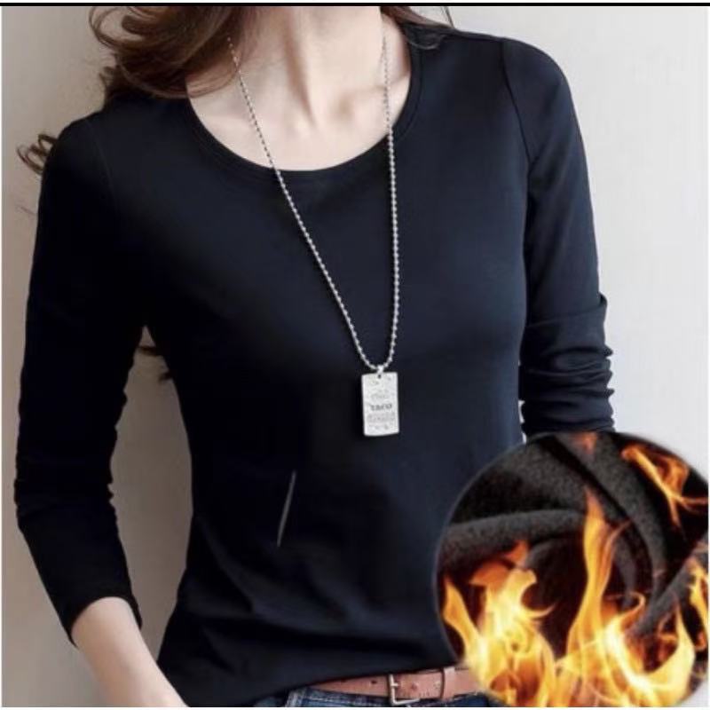 Blusa Térmica Segunda Pele com Forro de Veludo Premium (ME6757)