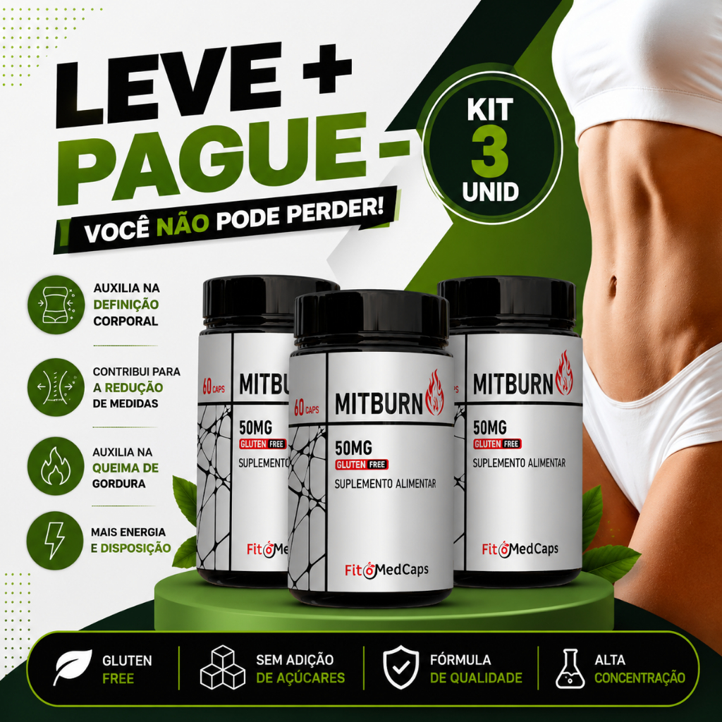 Leve mais Pague menos = Kit Mitburn