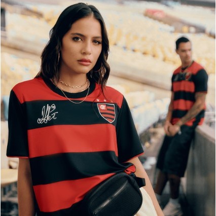 CAMISETA FLAMENGO MINUTO 43 PETKOVIC BRAZILINE · foto 2
