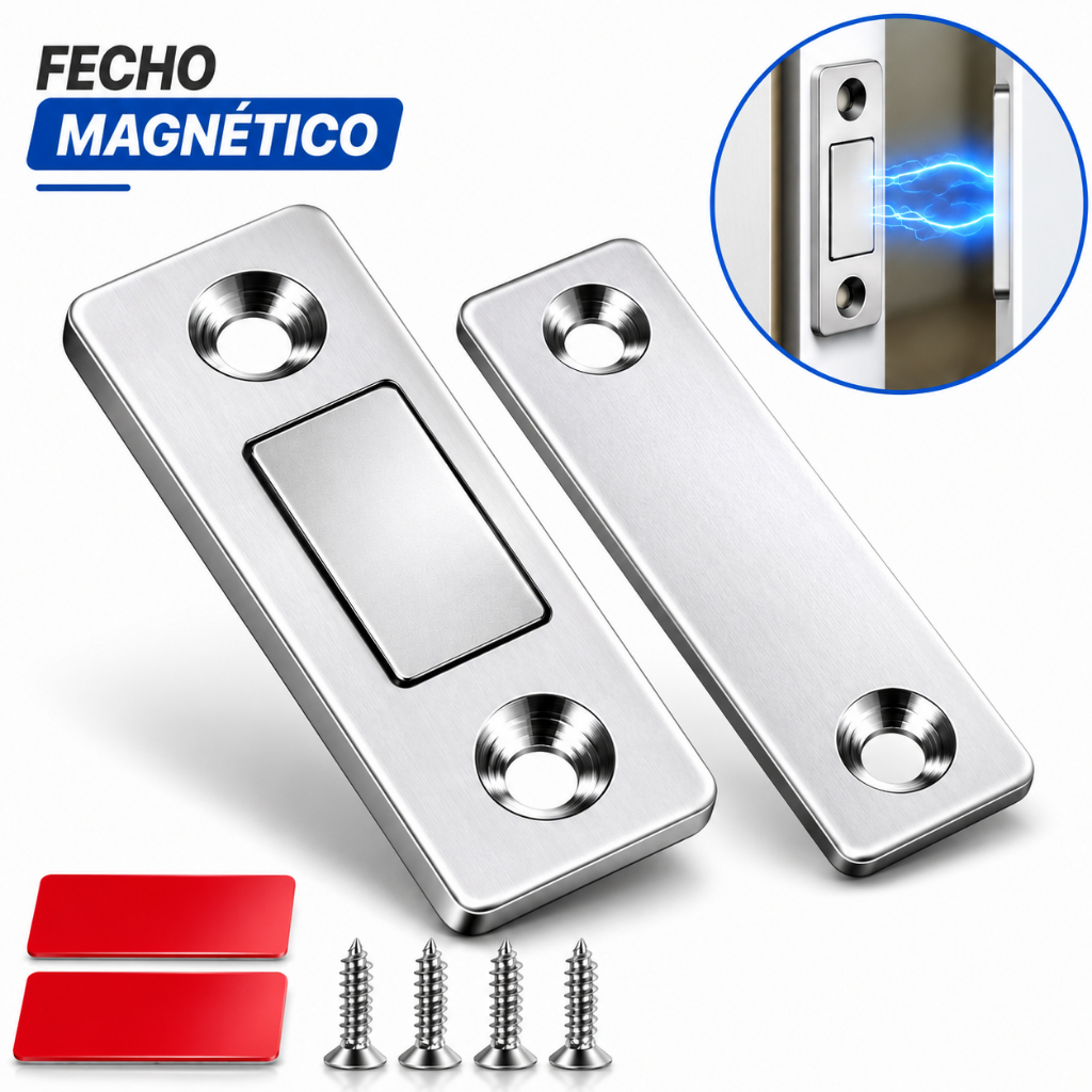 Fecho Magnético Ultra Forte Ímã para Porta de Armário de Neodímio