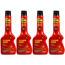 Kit 4 Aditivo Gasolina CLEAN GAS BARDAHL 200ml