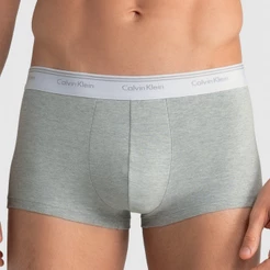 Kit com 2 Cuecas Boxer Cotton Calvin Klein Kit Cueca Box Premium Cueca Masculina Adulto Confortável