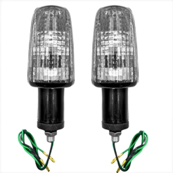 Kit 2 Pisca Seta Xre 300 Dianteiro Traseiro Direito Esquerdo 2010 2011 2012 2013 2014 2015 2016 2017 2018 Cristal