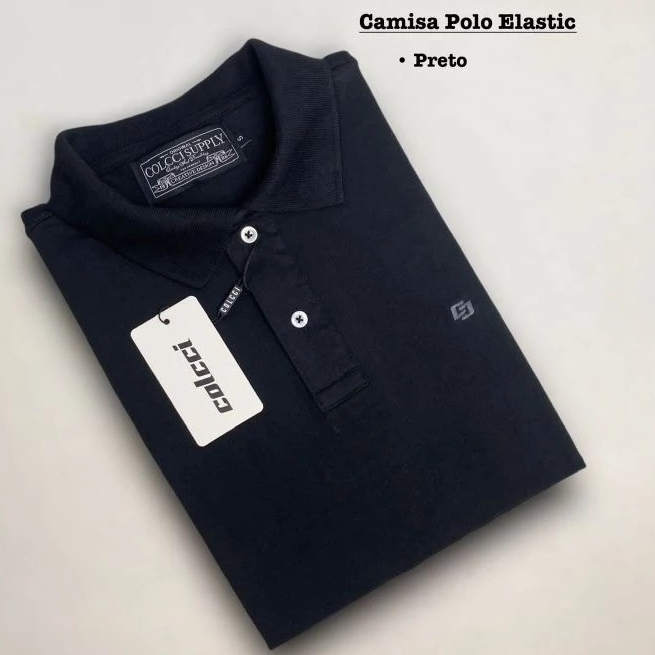 Camisa Polo Piquet Elastic com elastano