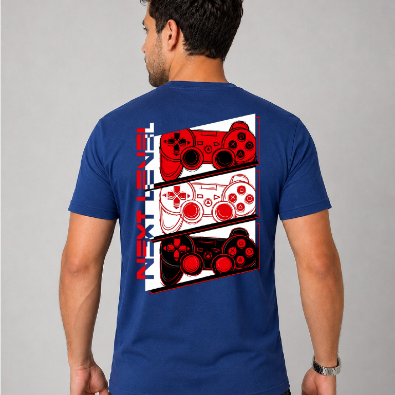 Camiseta Masculina Next Level Plus Size Básica Algodão Gola Redonda Manga Curta Casual Trabalho